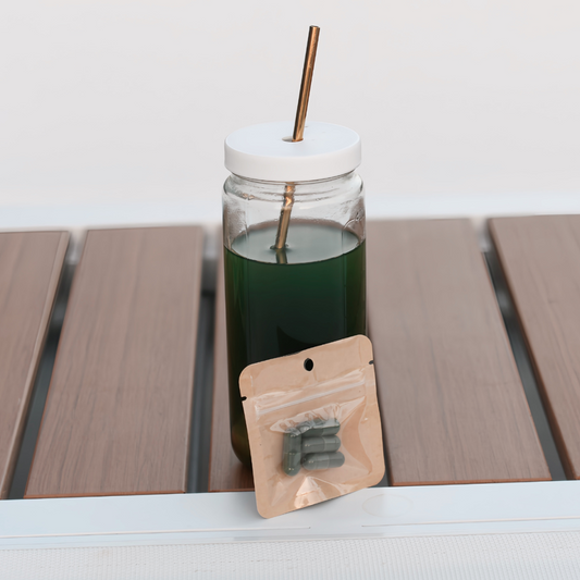 [1 Sample] Chlorophyll Chlorella Capsules & FREE Ebook